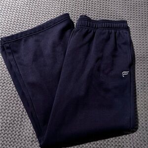 Fabletics Women Black Wide Leg Sweats